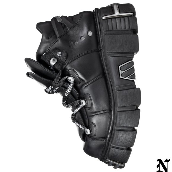 VETEMENTS women black vetements x new rock platform boots - Picture 5 of 5